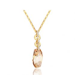 14K Gold Plated Austrian Crystal Czech Rhinestone